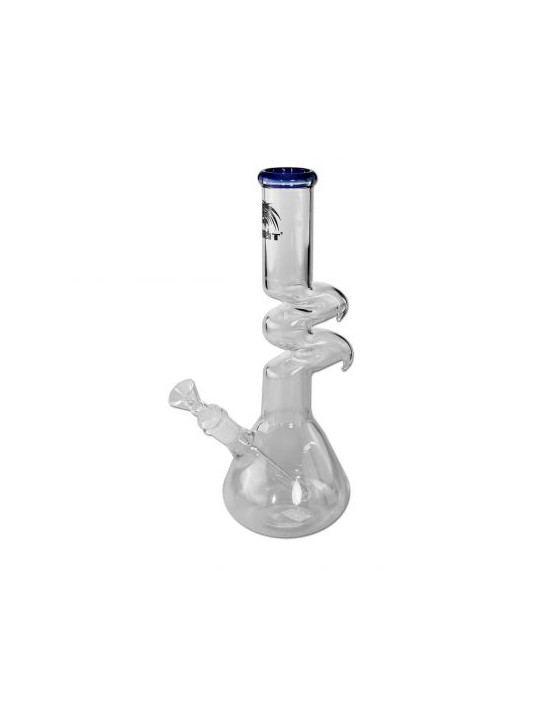 BREIT ZickZack Bong with Diffuser Chillum H-295mm