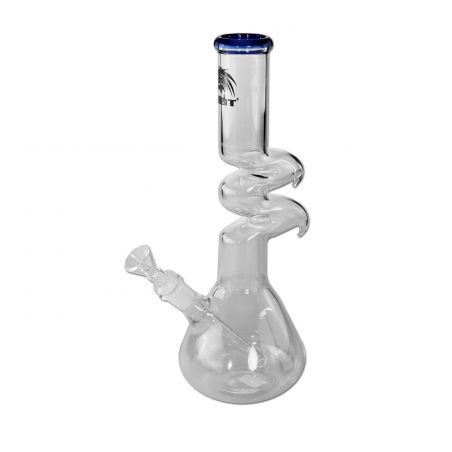 BREIT ZickZack Bong with Diffuser Chillum H-295mm