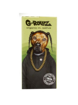 Foite King Size Slim G-ROLLZ Organic M.Sativa Rap + santier si filtre
