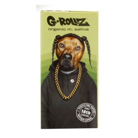 Foite King Size Slim G-ROLLZ Organic M.Sativa Rap + santier si filtre