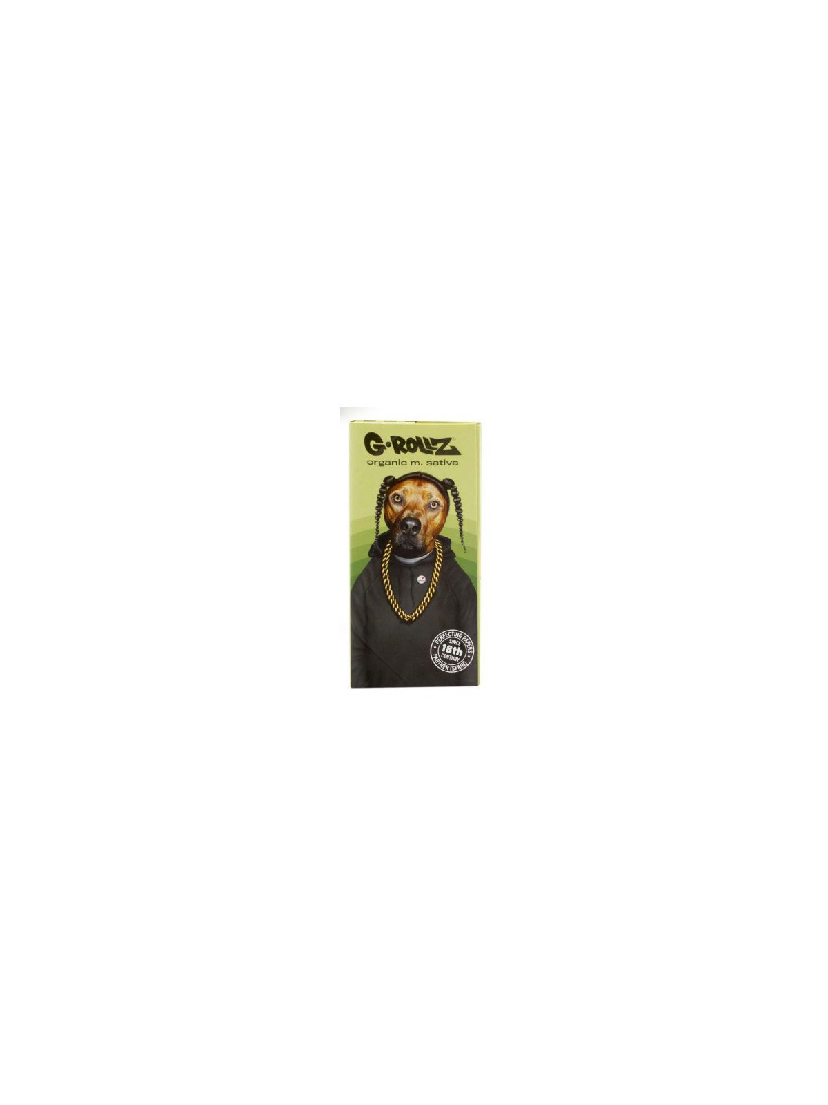 Foite King Size Slim G-ROLLZ Organic M.Sativa Rap + santier si filtre