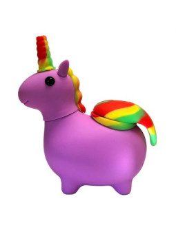 Pipa Unicorn Mov din Silicon