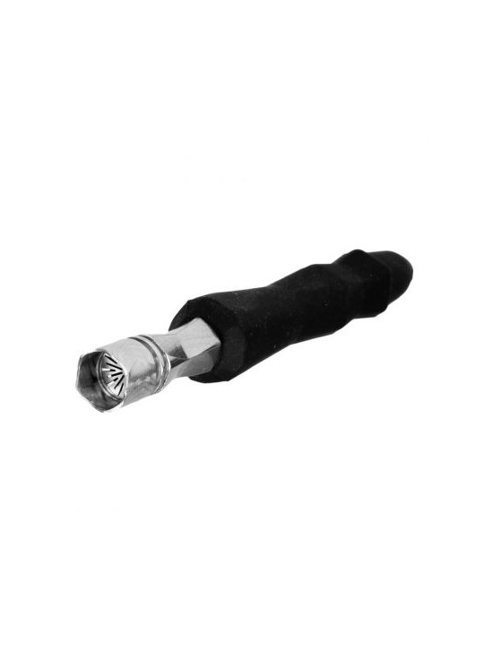 Vaporizator din oțel inoxidabil din silicon fără baterie Dynavap B negru