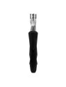 Vaporizator din oțel inoxidabil din silicon fără baterie Dynavap B negru