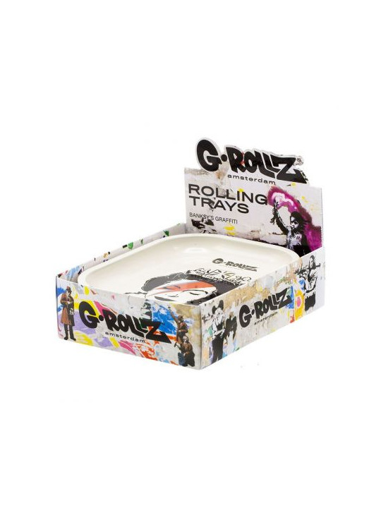 Tava G-Rollz Banksy's 'Lizzie Stardust' 14x18cm