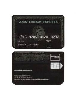 Pungi Zip Anti-miros 'Amsterdam Express' 85x55mm