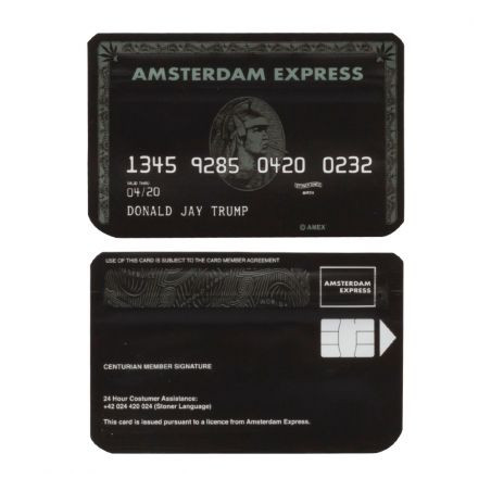 Pungi Zip Anti-miros 'Amsterdam Express' 85x55mm