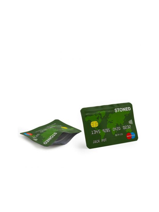 Pungi Zipp Anti-miros 'Credit Card' 85mmx55mm