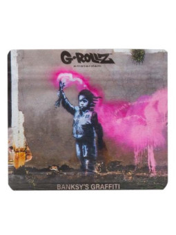 Pungi Zip Anti-miros Banksy's 'Torch Boy' 90x80 mm
