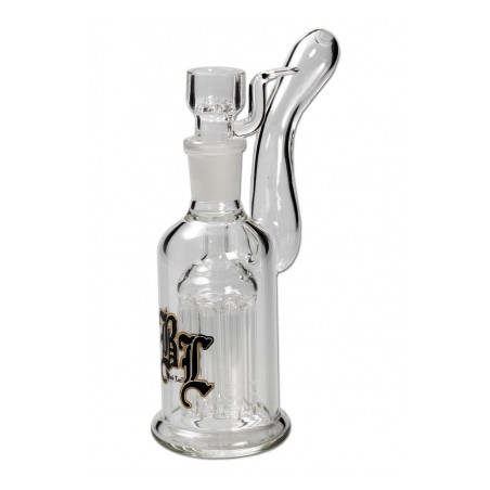 Pipa cu Apa 'Black Leaf' Glaspfeife