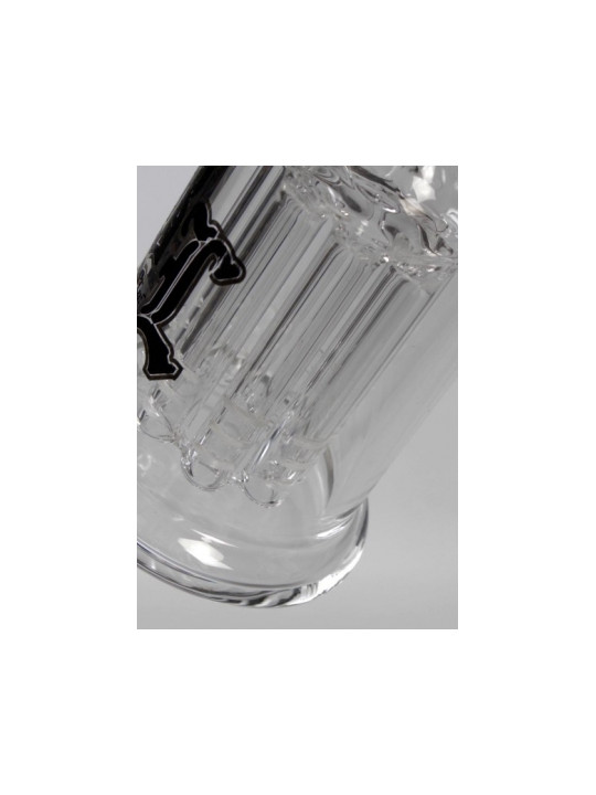 Pipa cu Apa 'Black Leaf' Glaspfeife