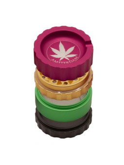 Amsterdam Rasta Grinder- 4part Ø-53mm