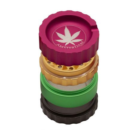 Amsterdam Rasta Grinder- 4part Ø-53mm