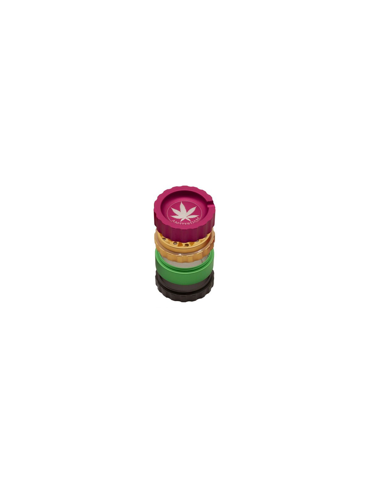 Amsterdam Rasta Grinder- 4part Ø-53mm