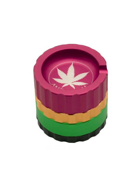 Amsterdam Rasta Grinder- 4part Ø-53mm