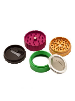 Amsterdam Rasta Grinder- 4part Ø-53mm