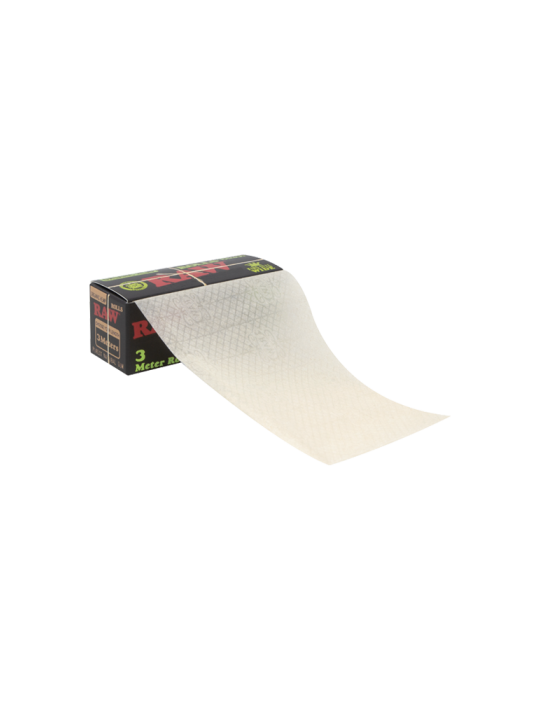 Rola Raw Black Extra-Subtiri din Canepa - 3m x 60mm