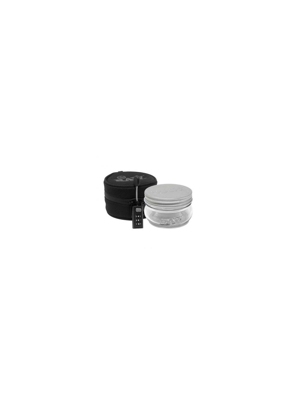 Container 'Raw' cu husa small - 177ml