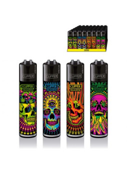 Bricheta Clipper Trippy Skulls