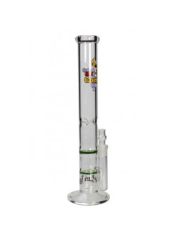 Bong 'Black Leaf' cu Gheata si x2 HoneyComb Verde H-450mm