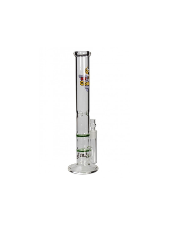 Bong 'Black Leaf' cu Gheata si x2 HoneyComb Verde H-450mm