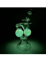 Black Leaf Recycle Bong GLOW IN THE DARK 180mm