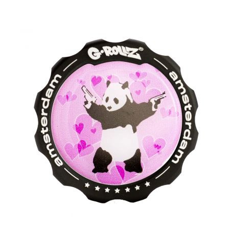 Grinder G-rollz Banksy Graffity ”Panda Gunnin” -53mm
