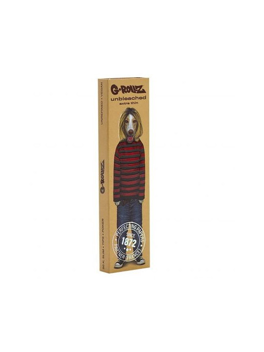 Foite King Size Slim G-ROLLZ Pets Rock ”Grunge” cu filtre