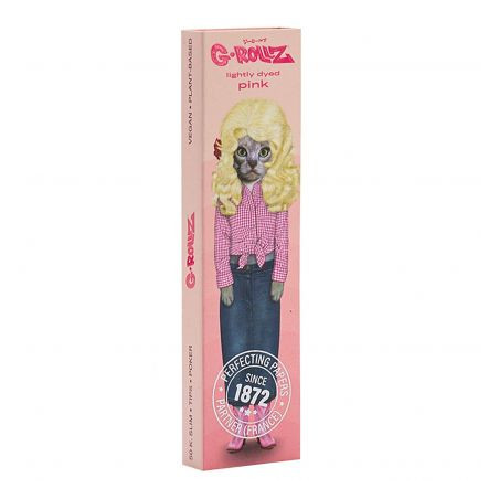 Foite King Size Slim G-ROLLZ Pets Rock KS ”Country” Roz cu filtre