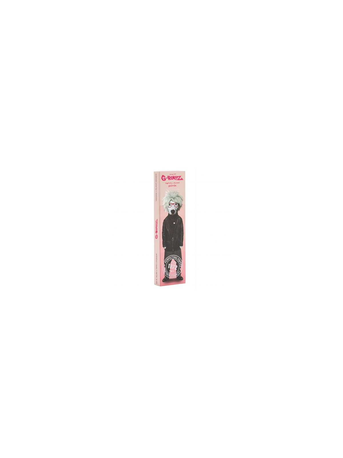 Foite King Size Slim G-ROLLZ Pets Rock ”Teen” Roz cu filtre