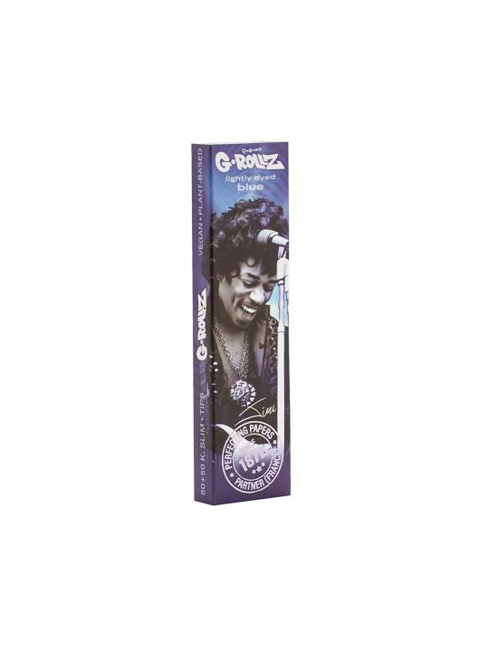 Foite King Size Slim Blue G-ROLLZ ”Blue Spark” cu filtre