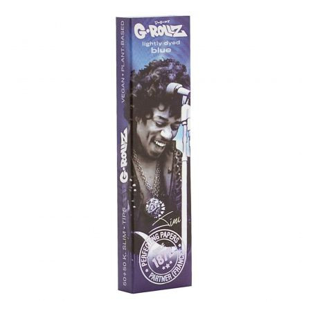 Foite King Size Slim Blue G-ROLLZ ”Blue Spark” cu filtre