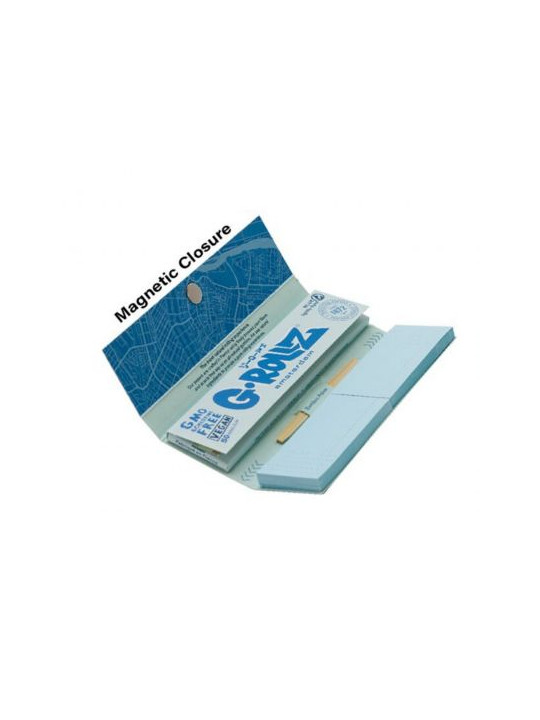 Foite King Size Slim Blue G-ROLLZ ”Blue Spark” cu filtre