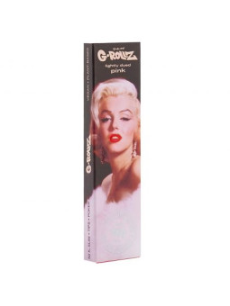 Foite King Size Slim G-ROLLZ ”Fabulous Face” Roz cu filtre