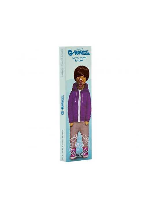 Foite blue King Size Slim G-ROLLZ Pets Rock ”Soup” cu filtre