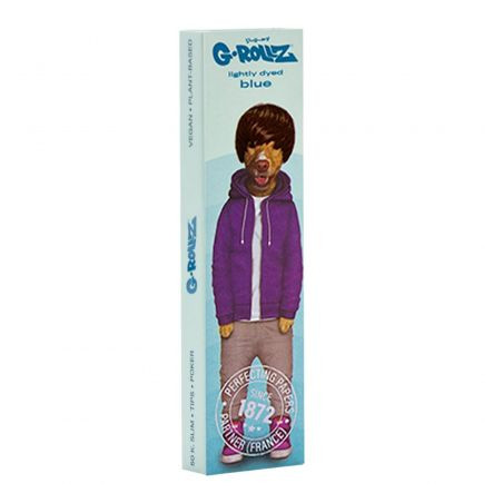 Foite blue King Size Slim G-ROLLZ Pets Rock ”Soup” cu filtre