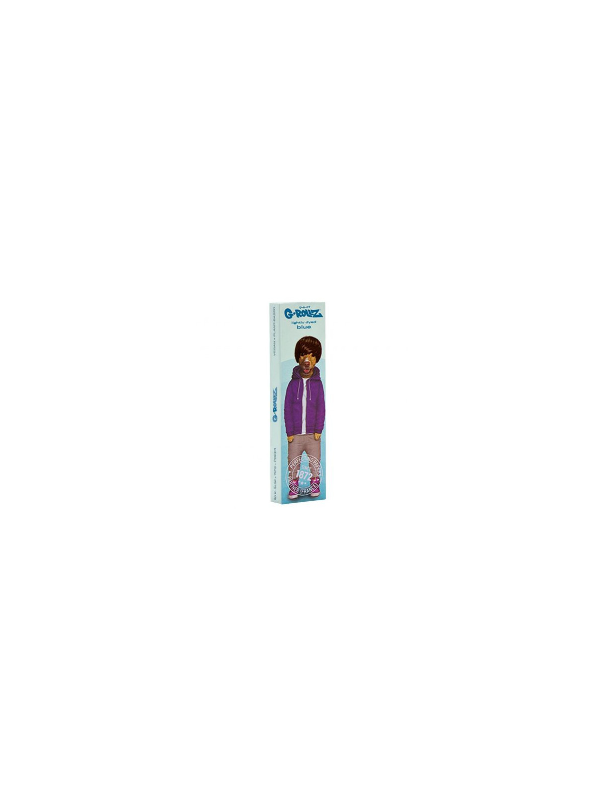 Foite blue King Size Slim G-ROLLZ Pets Rock ”Soup” cu filtre