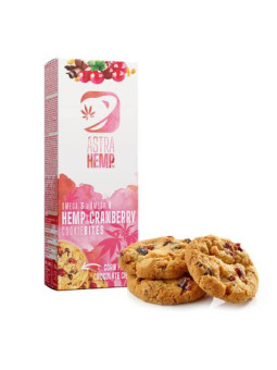 Astra Hemp Biscuiți cu cranberry 135g CBD