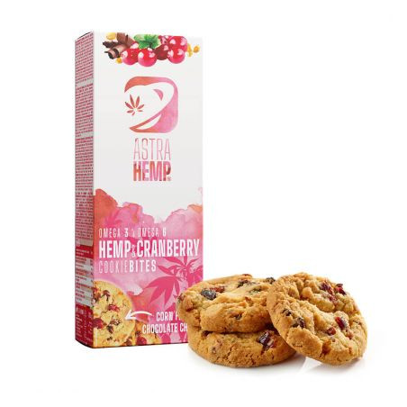 Astra Hemp Biscuiți cu cranberry 135g CBD