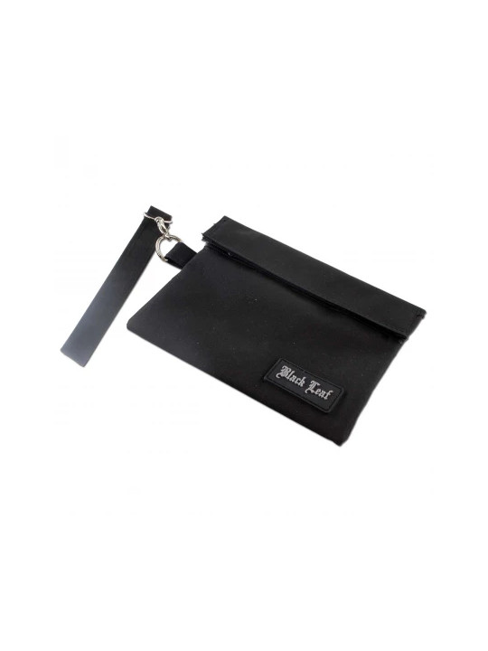 Geanta BLACK LEAF neagră, smell proof