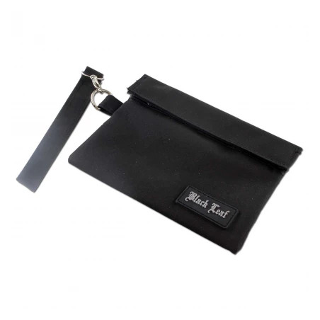 Geanta BLACK LEAF neagră, smell proof