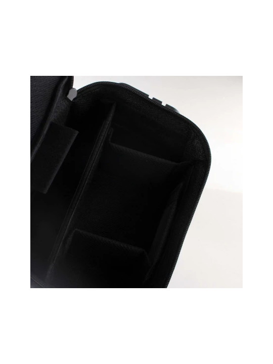 Geanta BLACK LEAF neagră, smell proof, cu încuietoare