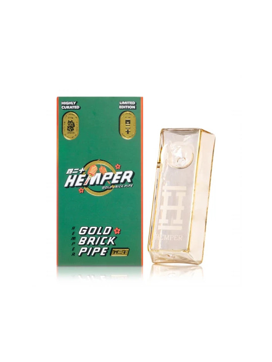 Pipa Hemper Gold Brick H-10cm