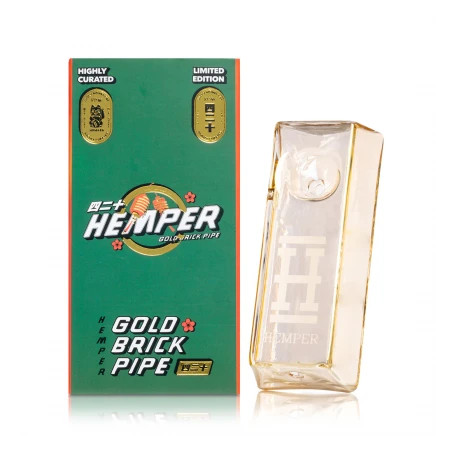 Pipa Hemper Gold Brick H-10cm