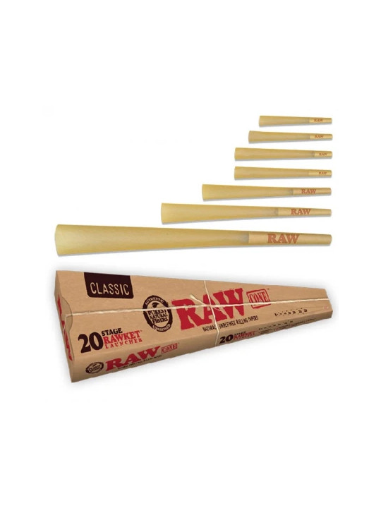 RAW 20 Stage RAWKET Launcher - 20 Conuri