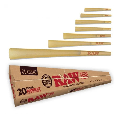 RAW 20 Stage RAWKET Launcher - 20 Conuri