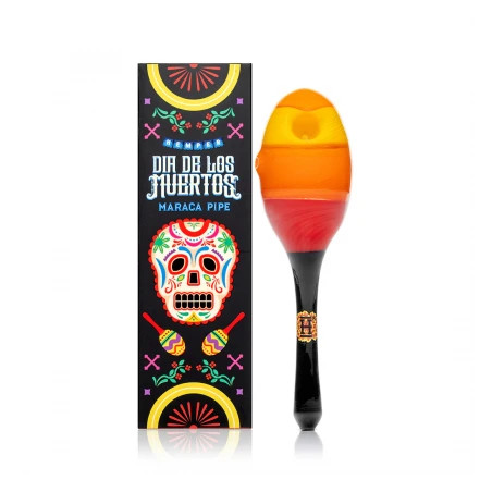 Pipa Hemper Dia De Los Muertos Maraca 15cm