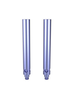 Bong 'Stündenglass Gravity Hookah' Khalifa Violet/Mint -400mm