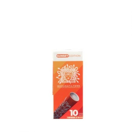 Filtru Carbon Medusa Slim Celuloza Sunset 6mm x10buc