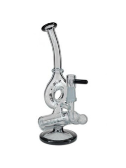 Bong Mini ulei/ceara 'Blaze Glass' Die O' H-180mm
